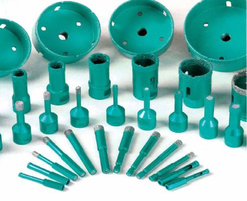 Il vuoto di forma di U ha brasato i trapani 18 - 120MM di Diamond Drill Bit Diamond Core