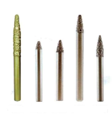 computer brasato vuoto di 6mm 12mm che incide testa e Diamond Carving Burrs