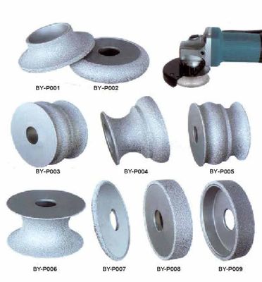 il vuoto spesso 4cm di 74mm ha brasato la smerigliatrice elettrica Carving Wheel di Diamond Blade