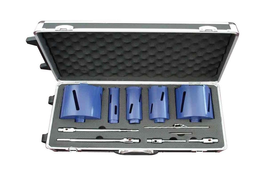 11pcs ha messo i pezzi di carotiere asciutti ha messo Diamond Drill Bits For Glass